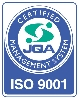 ISO9001を取得しております。